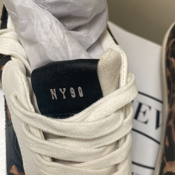 Steve Madden Philip Leopard Star Sneakers Tennis Shoes Size 8 - Picture 6 of 9